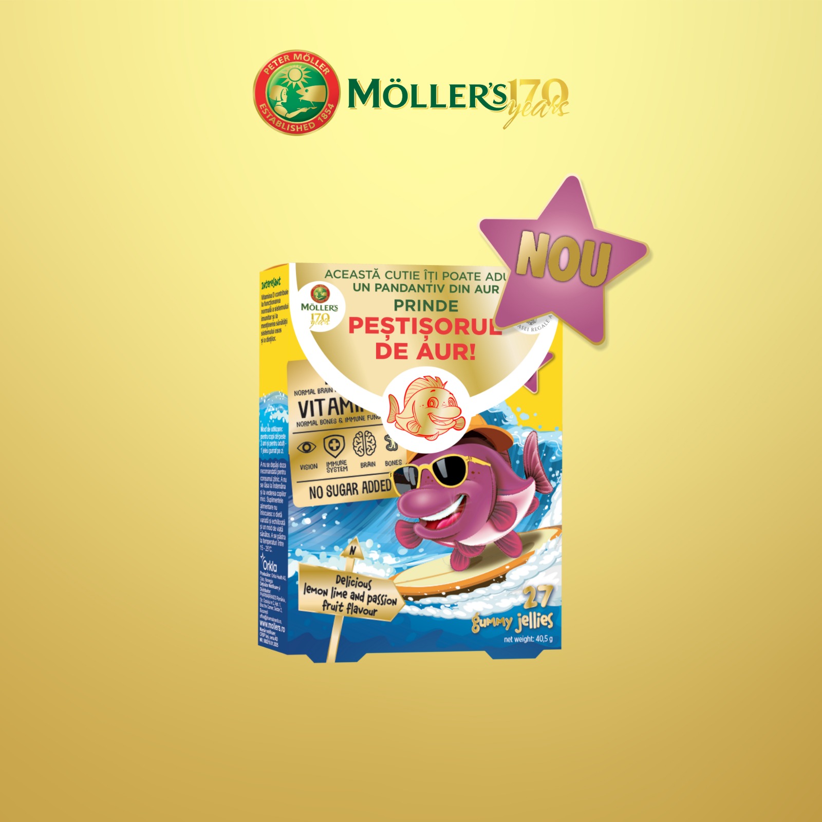 Pestisorul de aur Fructul pasiunii NOU